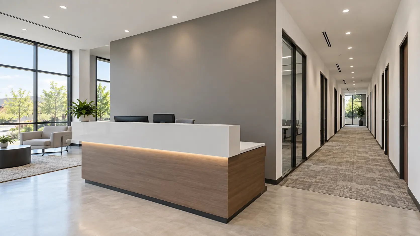 Sample commercial interior painting presentation